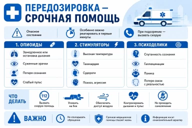 Помощь при передозировке в Москве